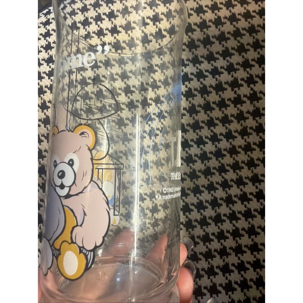 1982 E.T. The Extra-Terrestrial Pizza Hut 'Home' Collector Drinking Glass VTG